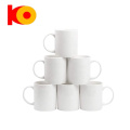 Großhandel heiße schicke 4oz weiße Sublimation Keramikbeschichtete Kaffeemilchmilch -Getränke Tasse und Tasse